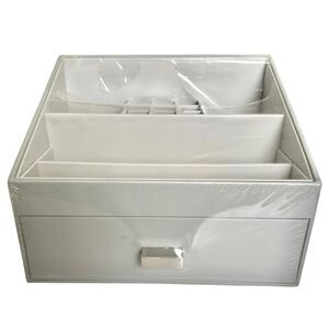 Stackers Storage Drawer Cosmetic Organizer Gray